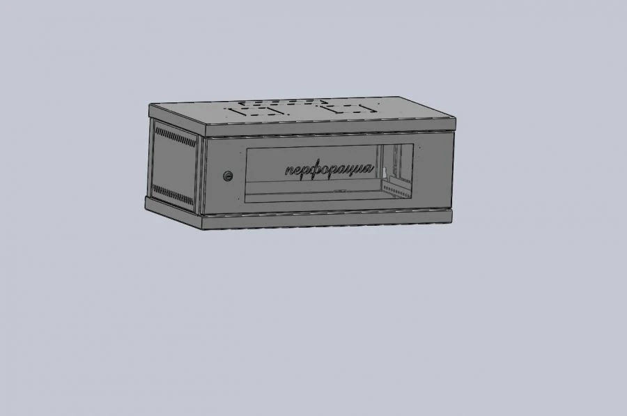 Wall-Mounted Telecommunication Cabinet SN-12U-60-40-DP