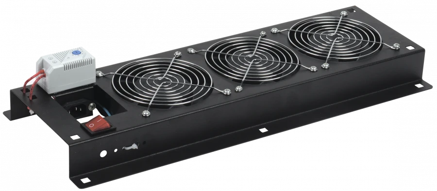 Ceiling Fan Panel with Switch and Thermostat FM05-32M Black