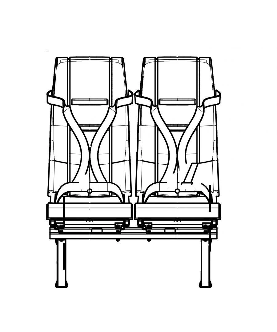 Passenger Seat DС15.6820.014-201