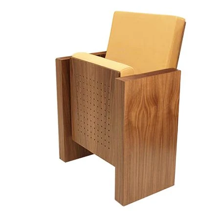 Auditorium Chair with Wooden Frame Model Quadra