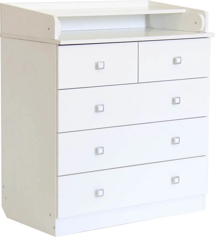 Children's Dresser Polini Kids Simple 1780, White