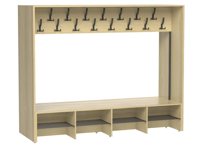 Wardrobe Module Set with Seating and Shoe Storage MGS5.025