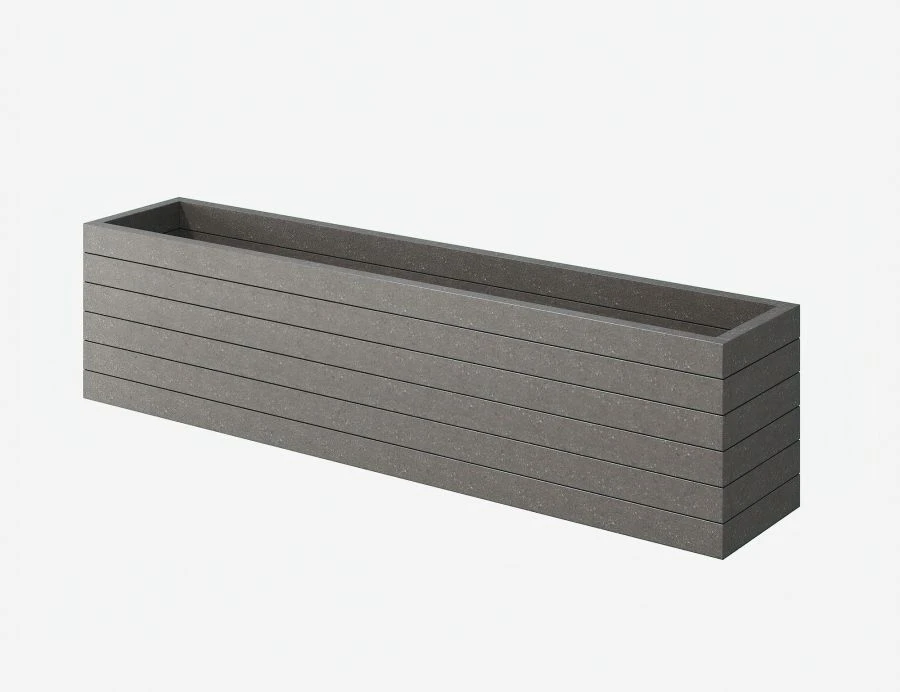 Titan-8 Eco Planter, 2000x400x560 mm, Textured Finish