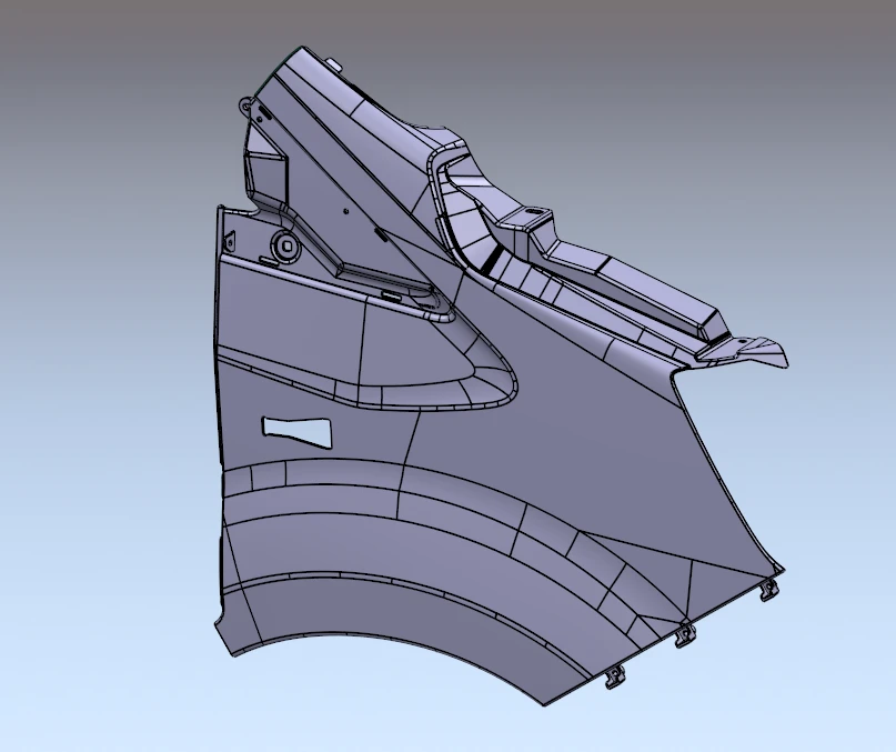 Right Front Wing for A65 Model R3E-8403020
