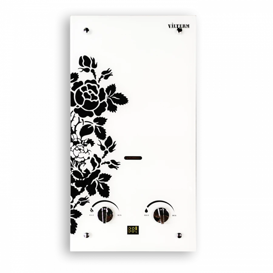 Instant Gas Water Heater VilTerm S10 Glass