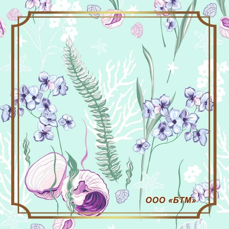 Cotton Printed Poplin Fabric, Article P13