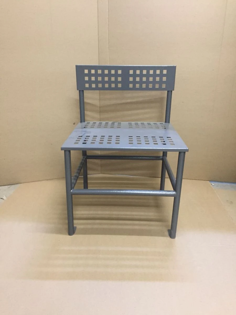 Metal Chair for Locker Rooms and Offices