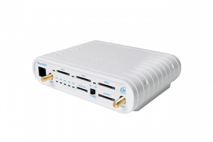 Industrial LTE Router MicroSV5 with Multiple Interfaces