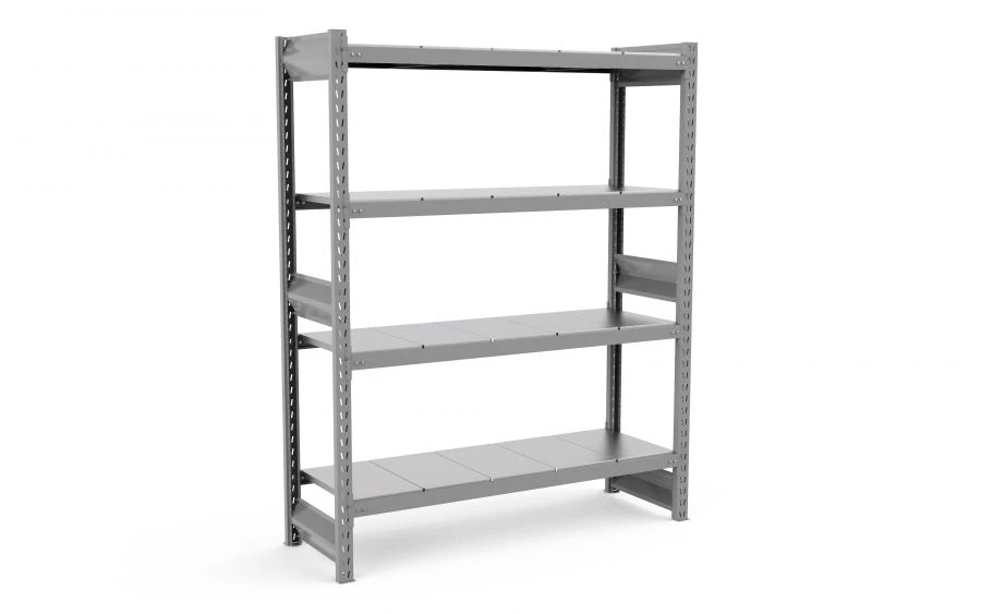 Galvanized Medium-Duty Shelving Racks SGR Series (Height: 500-5000mm, Width: 500-2500mm, Depth: 250-1200mm)