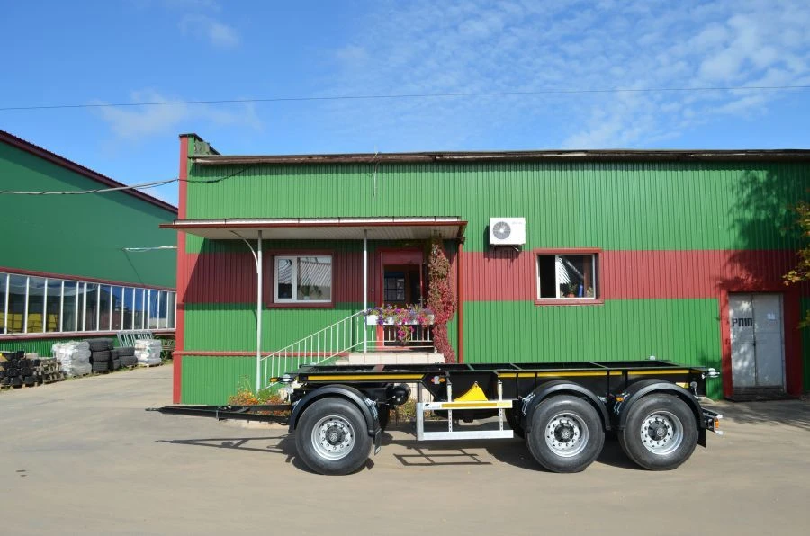 Container Transport Trailer PR-27P with BPW Axial Unit