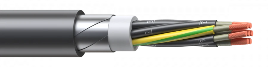 Flexible PVC Insulated Cable for Power Distribution - КПГВБбВ/нг(А)/нг(А)-LS/нг(А)-FRLS