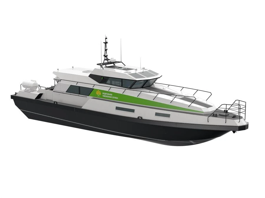 High-Speed Gliding Boat "Aquilone" Project 13910M