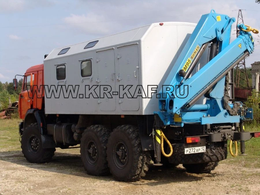 Mobile Workshop Vehicle AMG Model 574216 on KAM Chassis
