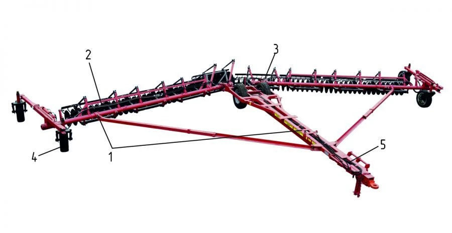 Soil Loosening Machine LDG-10 for Agricultural Use