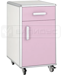 Mobile Cabinet TП-1КН with Swing Door and Drawer