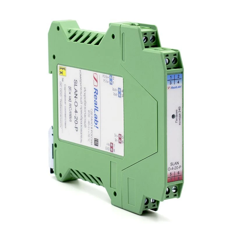 Intrinsically Safe Signal Converter 4-20 mA SLAN-O-4-20-P