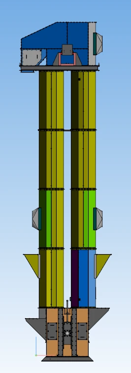 NM-350 Bucket Elevator for Vertical Grain Transport