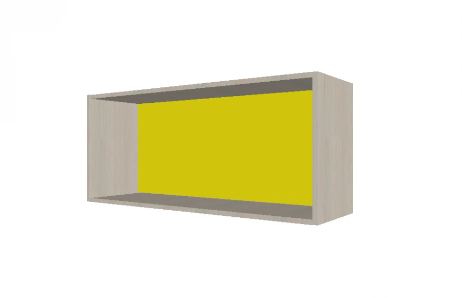 Decorative Plastic Shelf Pp