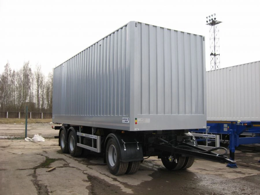 Three-Axle Cargo Trailer for Goods Transport MAG-333ST