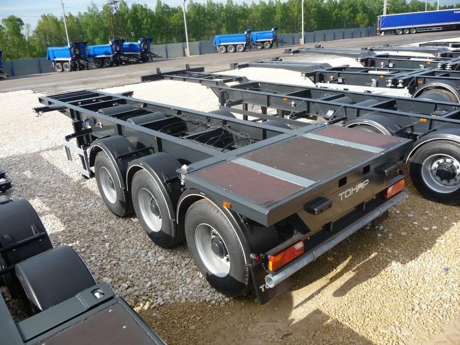 Container Transport Semi-Trailer TONAR 974624 for ISO Containers