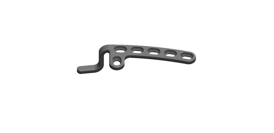Hook-shaped Plate for Clavicle Fracture Fixation, Art. 93.25.XXX