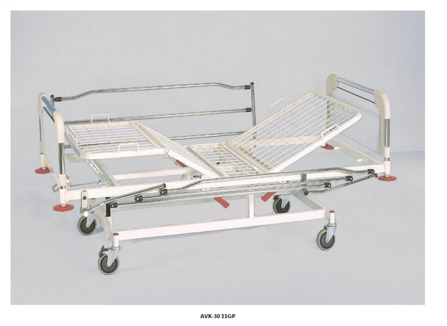 Functional Medical Bed with Adjustable Head and Foot Section AVK-30 11GP