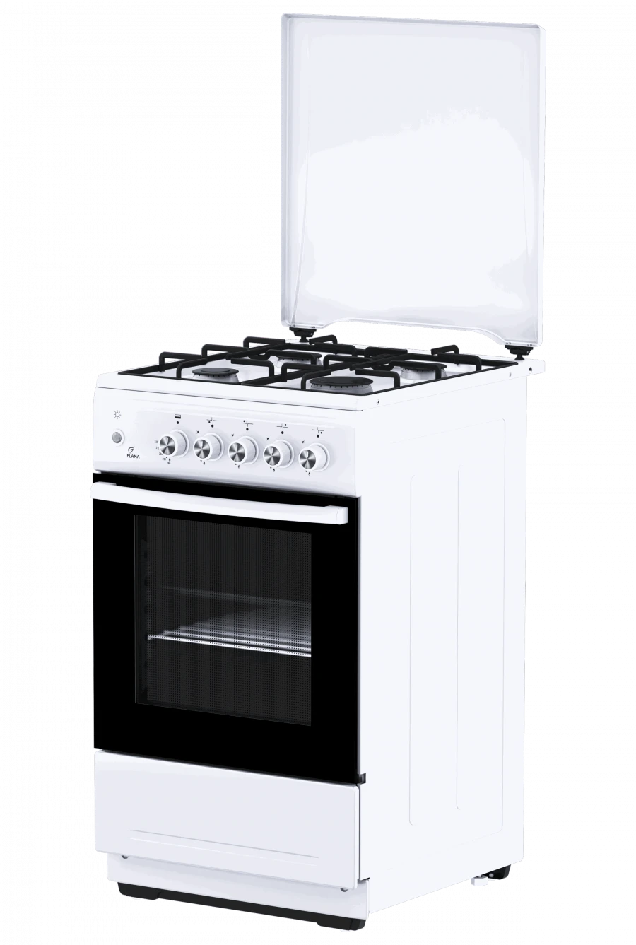 4-Burner Gas Stove with Oven Control FLAMA N FG 24236