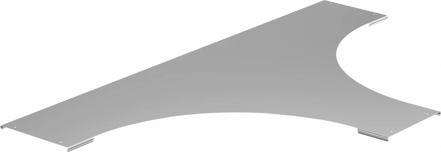 Cable Protection Lid with T-shaped Base, 600mm - CRT05D-4-600-10