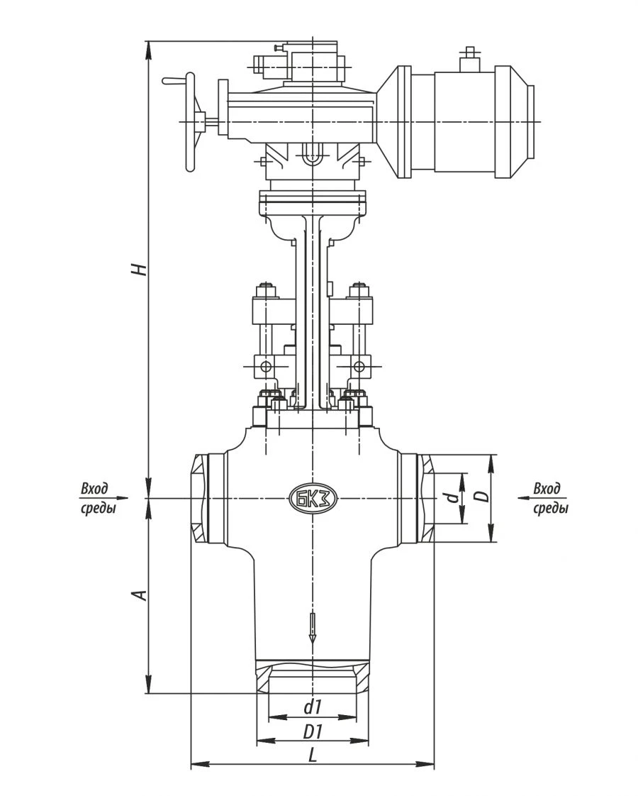 Regulating Valve 10c-5-2-1E for Fluid Flow Control