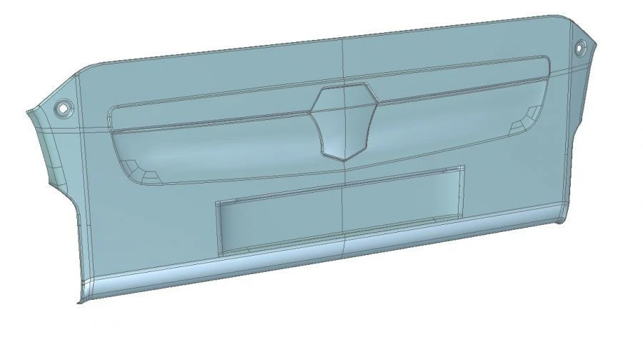 Outer Hatch Cover Panel for LiAZ 429260 (Component 429260-5313410-03)