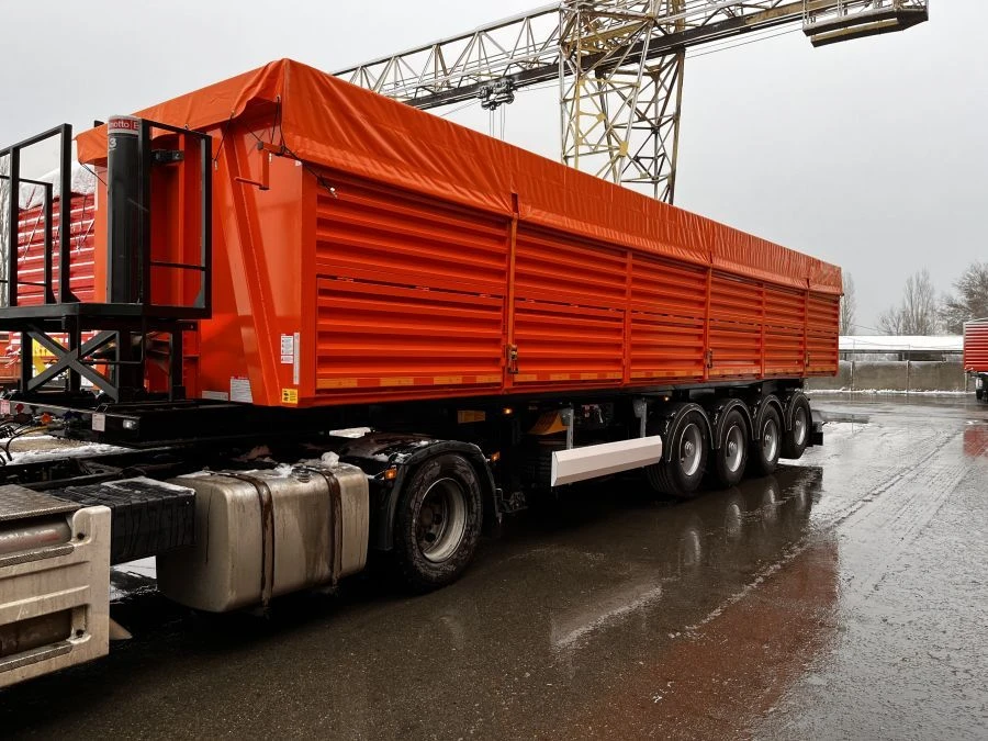 Rear Dump Semi-Trailer for Bulk Cargo Transport Model 853342