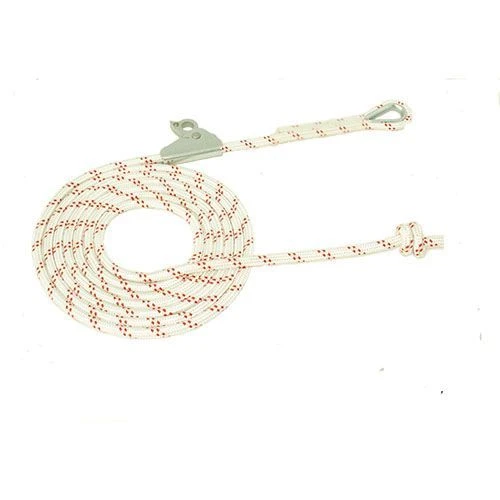 Vertical Anchor Strap with Clamp for Roof Work