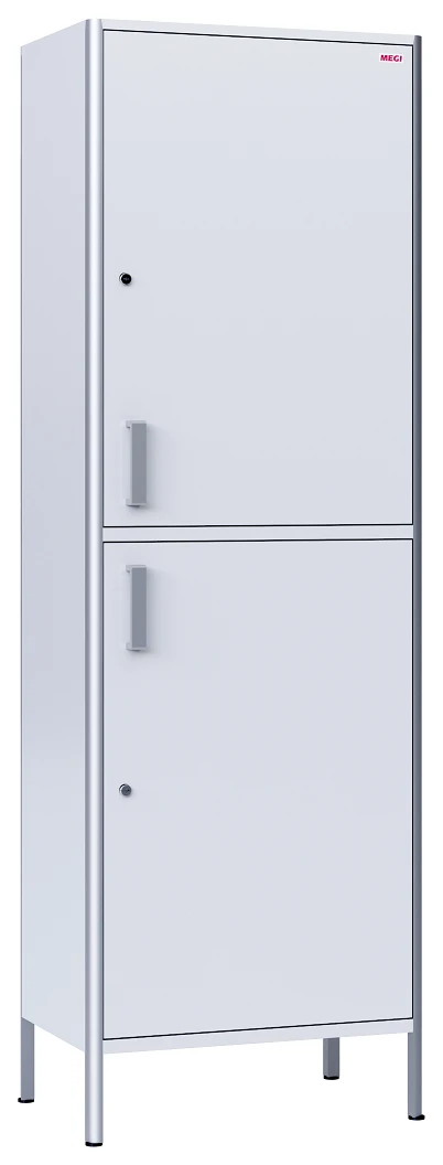 Two-Section Medical Cabinet for Storing Supplies and Equipment