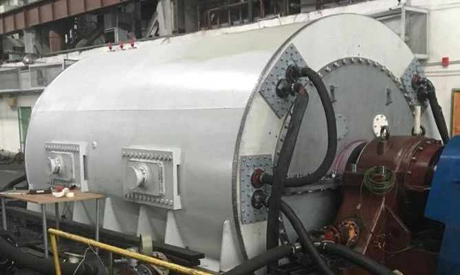 Hydrogen-Cooled Turbo Generator TVF-130-2, 130 MW Power