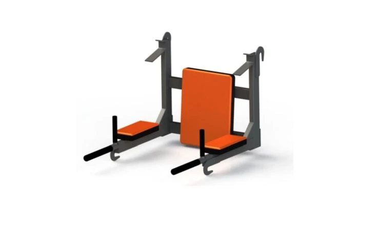 Lightweight Wall-Mounted Parallel Bars with Support Stands TK-0070-J