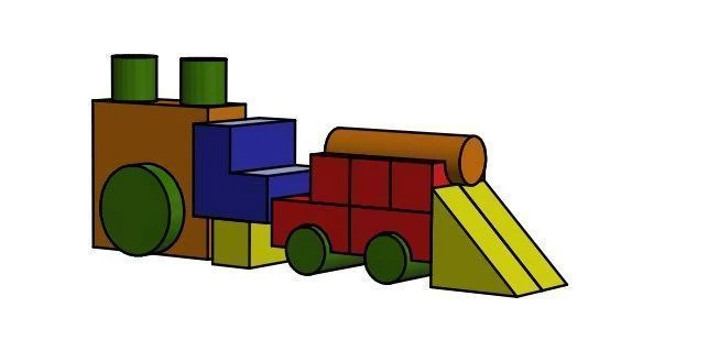 Frameless Children's Play Module TV-BIDM-5.31.01