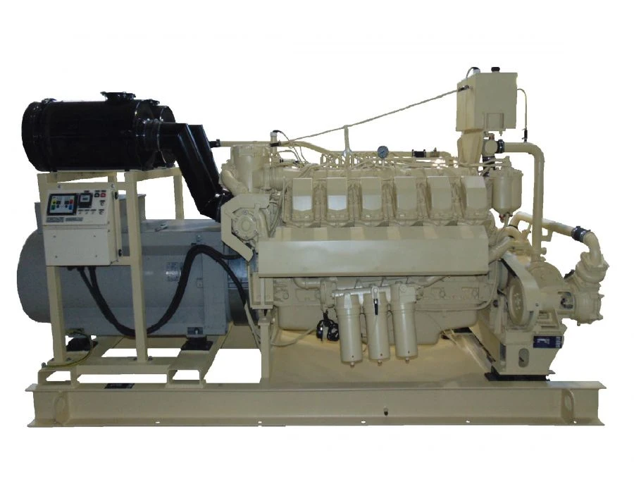 Marine Auxiliary Diesel Generator with Dual Cooling System DG1A-315/1500