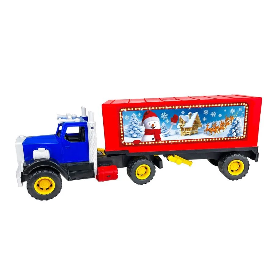Bright Multifunctional Trailer for Outdoor and Indoor Play