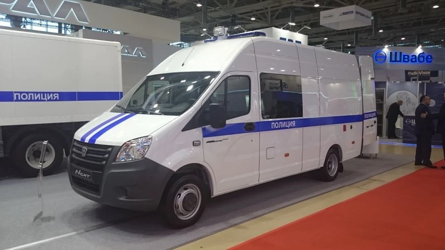 Emergency Rescue and Police Transport Vehicle on GAZ-Next Chassis Model 3259A