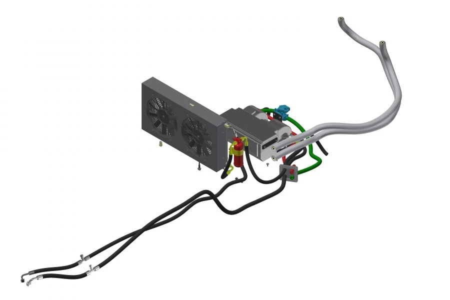 August 23BS-TL-150.2 Air Conditioner for Vehicle Cabin Cooling and Heating