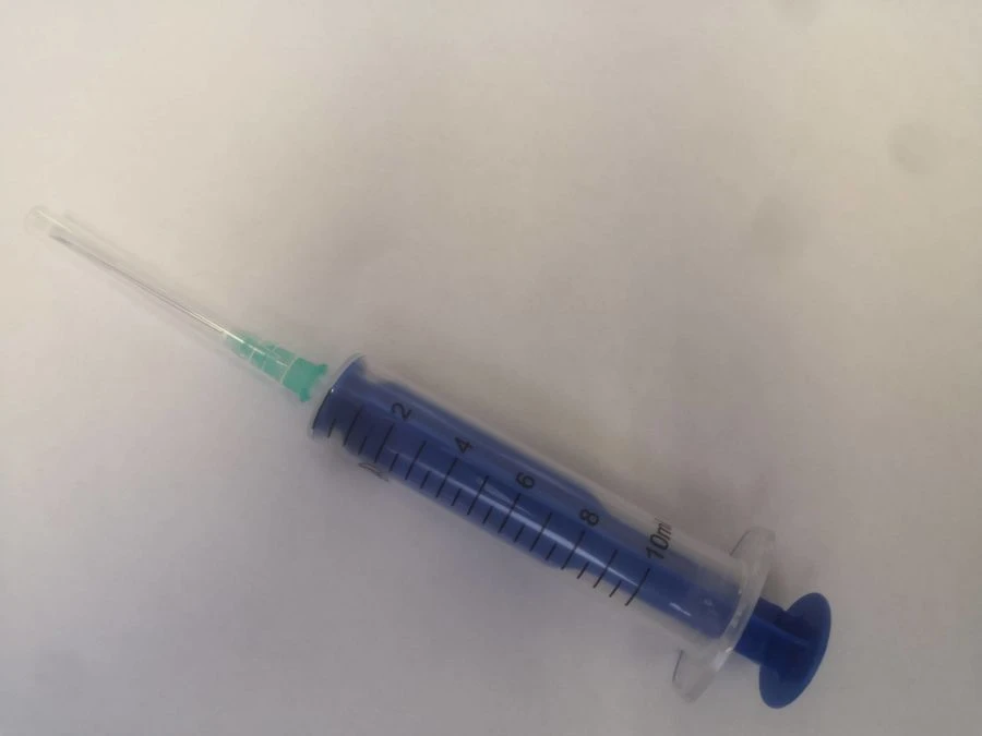 Sterile Single-Use Injection Syringe 10B "Luer" with 0.8x40 Needle