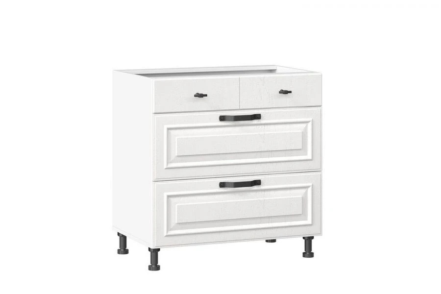 Luxurious Kitchen Cabinet with 3 Drawers, Model 4 LD.270200.000