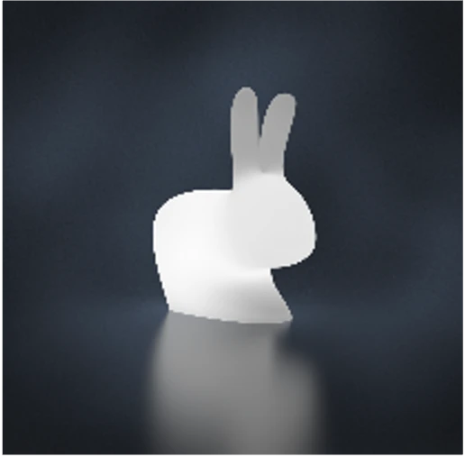 Rabbit Silhouette Children's Chair Roger M, Model 230