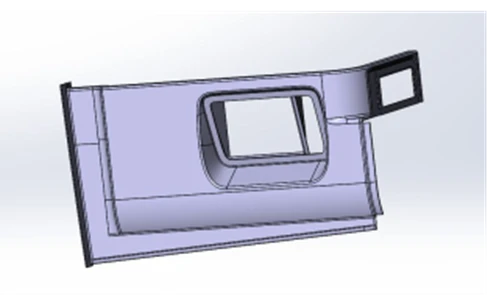 Motor Compartment Foot Cover 5299-403P-5102035