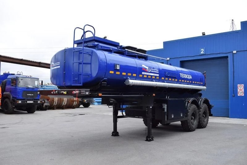 Technical Water Transport Semi-Trailer Tank, UZST Model 9179-0000084