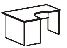 Stylish Administrator Desk Series "Style in KR