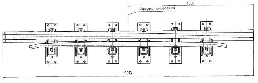 Rail Crosspiece with Counter Rail Project 2690.08.030