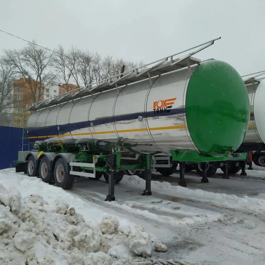 Food-grade Semi-Trailer Tank FOX TANK PPC 966612 Configuration 04