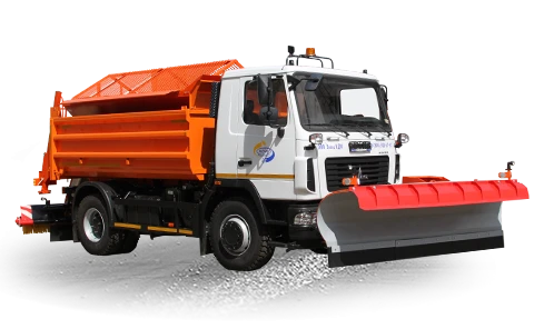 ED 244A Combined Road Machine on MAZ 555025 Chassis