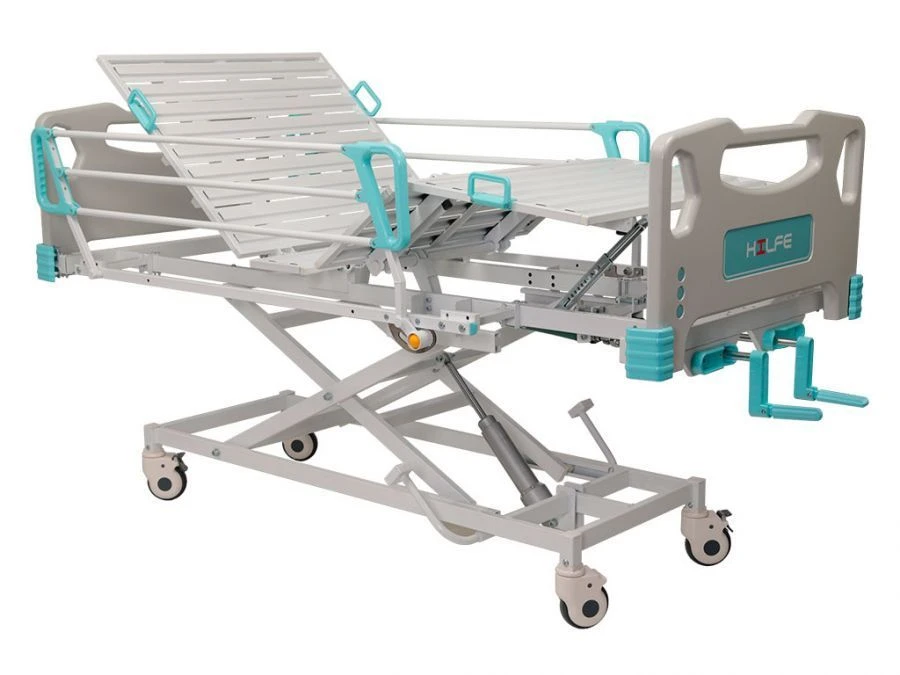 Functional Hospital Bed Mechanical Series KM with Accessories